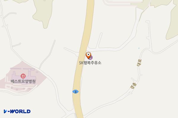 행복주유소·충전소화장실 위치 지도 — 경기도 여주시 가남읍 경충대로 980