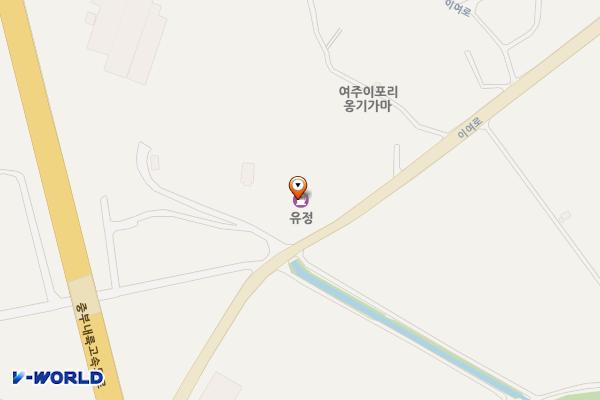 이포나루주유소·충전소화장실 위치 지도 — 경기도 여주시 금사면 이여로 1197