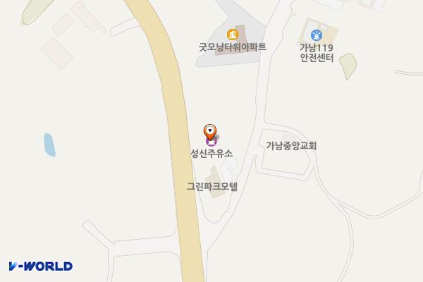 한길주유소·충전소화장실 위치 지도 — 경기도 여주시 가남읍 경충대로 1394