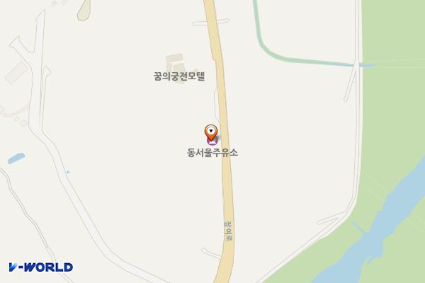 동서울주유소·충전소화장실 위치 지도 — 경기도 여주시 점동면 장여로 871, 동서울주유소·충전소