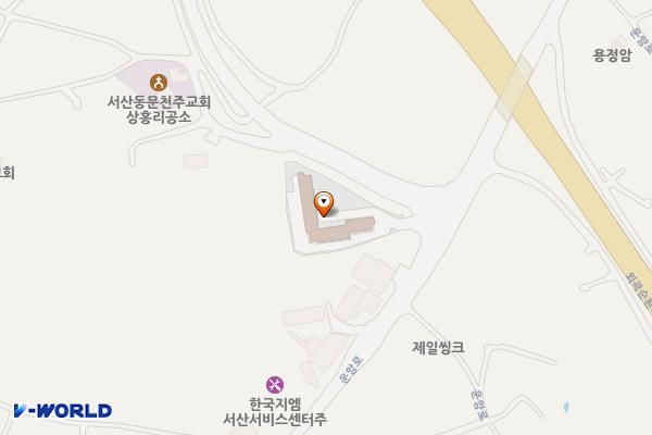 음암면 우성슈퍼-우리아파트간노상주차장 위치 지도 — 충청남도 서산시 음암면 상홍리 155-3