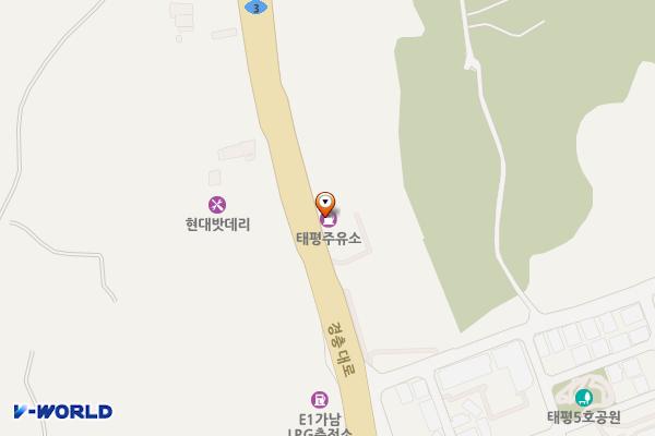 태평주유소·충전소화장실 위치 지도 — 경기도 여주시 가남읍 경충대로 1350