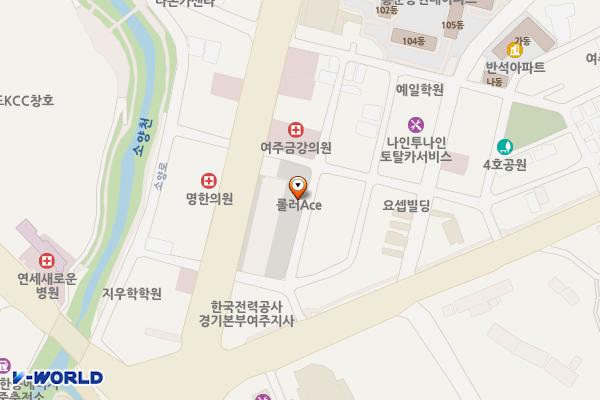 여주버스터미널화장실(우) 위치 지도 — 경기도 여주시 세종로 85, 여주종합터미널 (홍문동)