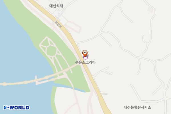 코리아주유소·충전소화장실 위치 지도 — 경기도 여주시 대신면 여양로 2012