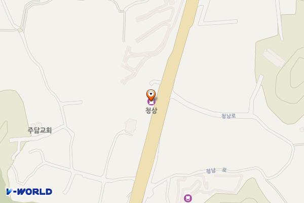 (주)대연 우리주유소 위치 지도 — 충청북도 청주시 서원구 남이면 청남로 1465