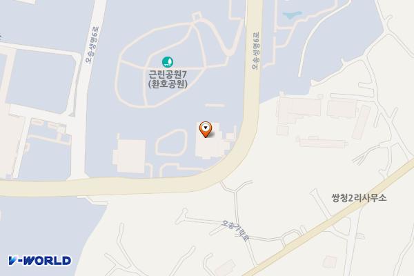 환호공원 화장실 위치 지도 — 충청북도 청주시 흥덕구 오송읍 오송생명6로 114