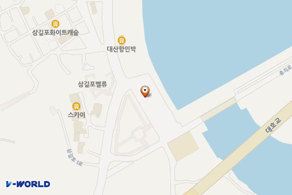 대산읍 화곡리 44-10 임시공영주차장 위치 지도 — 충청남도 서산시 대산읍 화곡리 44-10