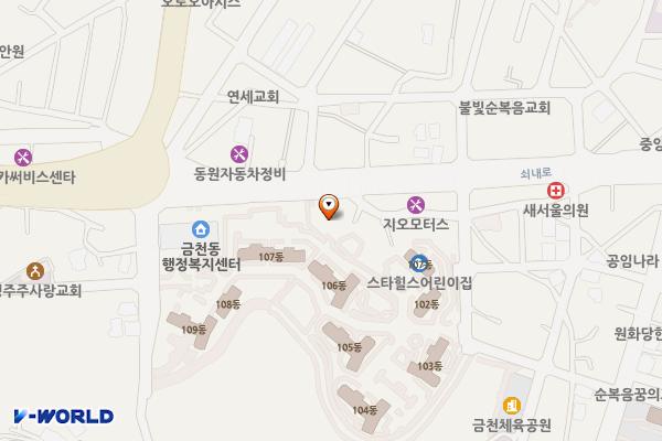 금천주유소 위치 지도 — 충청북도 청주시 상당구 수영로217번길56-17(금천동)