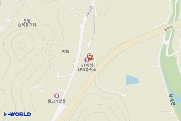 미성LPG충전소 위치 지도 — 충청북도 청주시 상당구 남일면 교육원로 24
