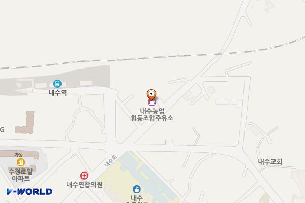 내수농업협동조합 위치 지도 — 충청북도 청주시 청원구 내수읍 내수로 751