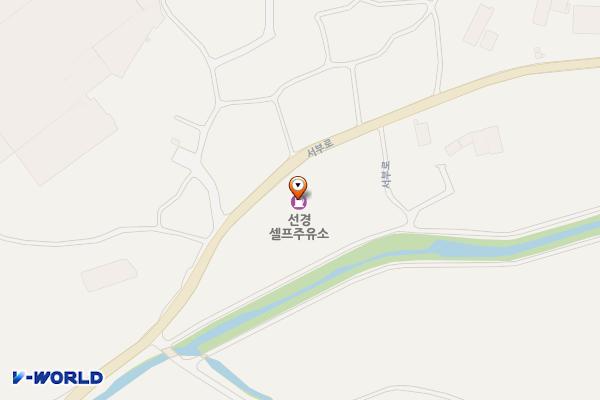 선경셀프주유소 위치 지도 — 충청북도 청주시 흥덕구 강내면 서부로 106