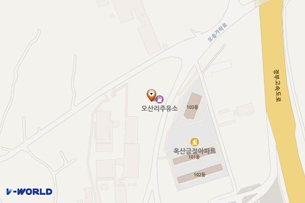 오산리주유소 위치 지도 — 충청북도 청주시 흥덕구 옥산면 오송가락로 759