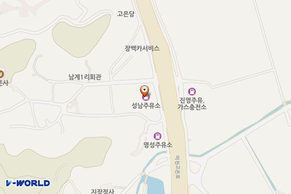 성남주유소 위치 지도 — 충청북도 청주시 상당구 문의면 미천고은로 153