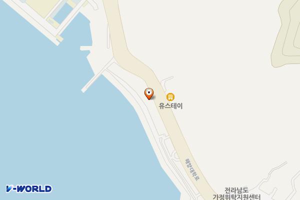 유달유원지 A(기와집형) 위치 지도 — 전남광주통합특별시 목포시 해양대학로 65 (죽교동)