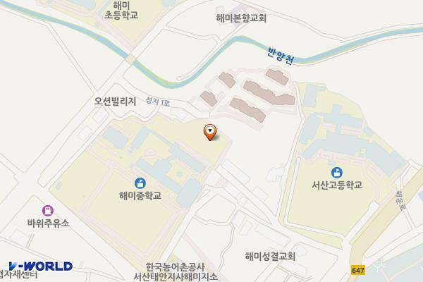 해미면 읍내리 468-2 임시공영주차장 위치 지도 — 충청남도 서산시 해미면 읍내리 468-2