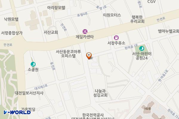 동문동 999-83 임시공영주차장 위치 지도 — 충청남도 서산시 동문동 999-83