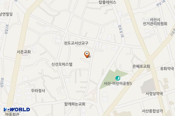 읍내동 350-2 임시공영주차장 위치 지도 — 충청남도 서산시 읍내동 350-2