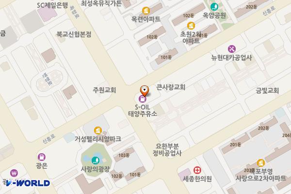 태양주유소 위치 지도 — 전남광주통합특별시 목포시 옥암로 54 (옥암동)