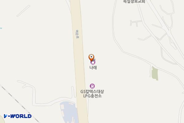 신대상주유소 위치 지도 — 전남광주통합특별시 여수시 율촌면 여순로 800 (조화리, 대상주유소)