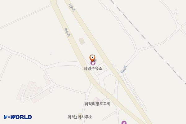 삼경주유소 위치 지도 — 전남광주통합특별시 여수시 율촌면 여순로 699 (취적리)