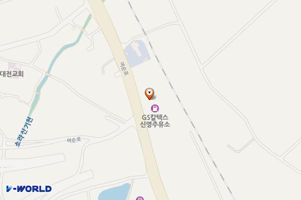 (주)명진주유소 위치 지도 — 전남광주통합특별시 여수시 소라면 여순로 198