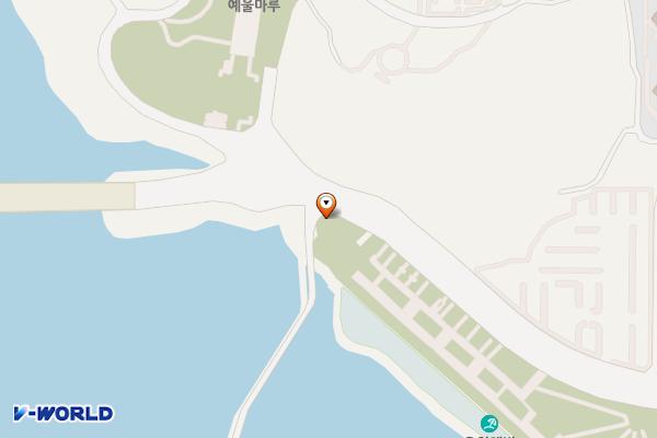 웅천장도공원 위치 지도 — 전남광주통합특별시 여수시 웅천동 974-1