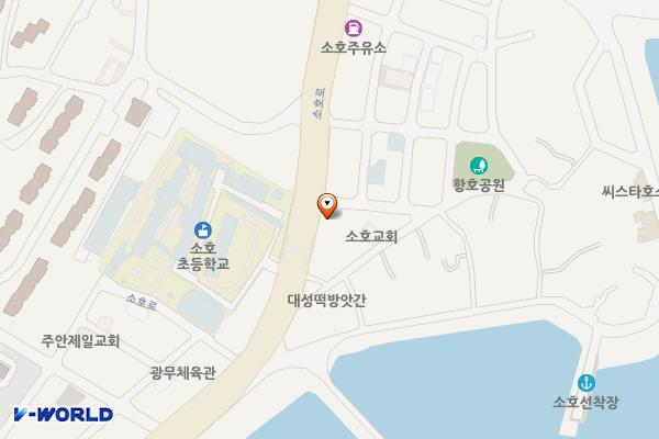 여수소호동우체국 위치 지도 — 전남광주통합특별시 여수시 소호로 506