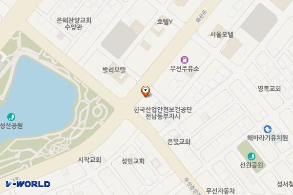 여수선원동우체국 위치 지도 — 전남광주통합특별시 여수시 화산로 102
