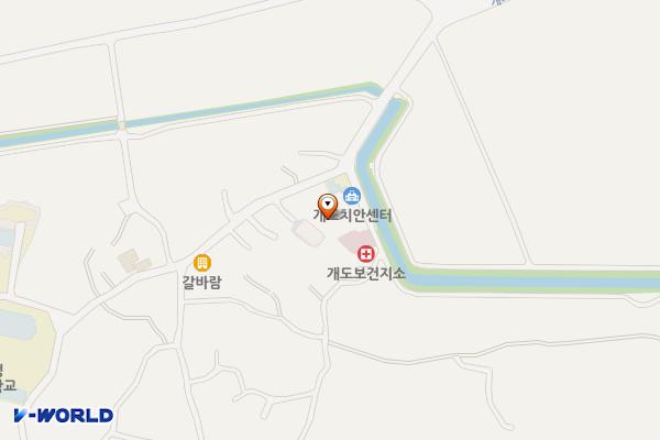 여수개도우체국 위치 지도 — 전남광주통합특별시 여수시 화정면 개도화산1길6