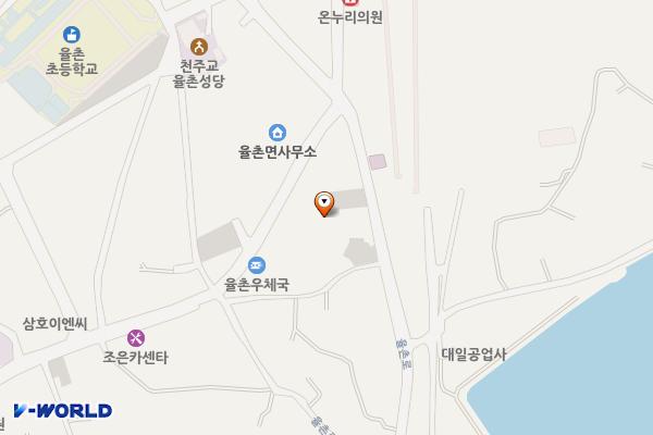 율촌구시장번영회화장실 위치 지도 — 전남광주통합특별시 여수시 율촌면 조화리214-9