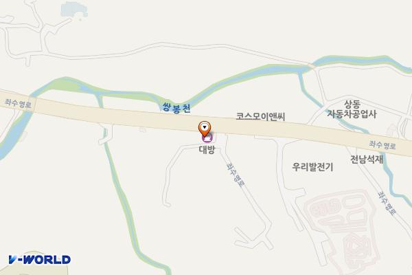 대방주유소 위치 지도 — 전남광주통합특별시 여수시 좌수영로 841