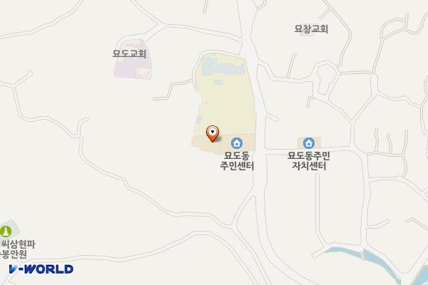 묘도동 주민센터 위치 지도 — 전남광주통합특별시 여수시 묘도1길 67 (묘도동, 묘도동주민센터)