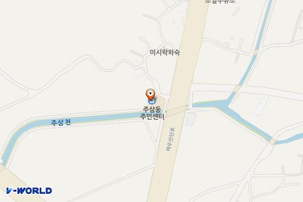 주삼동 주민센터 위치 지도 — 전남광주통합특별시 여수시 여수산단로 35 (주삼동, 주삼동주민센터)
