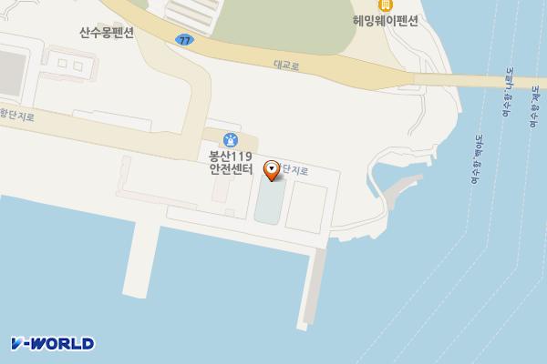 영당지 위치 지도 — 전남광주통합특별시 여수시 어항단지로 222-32(남산동)