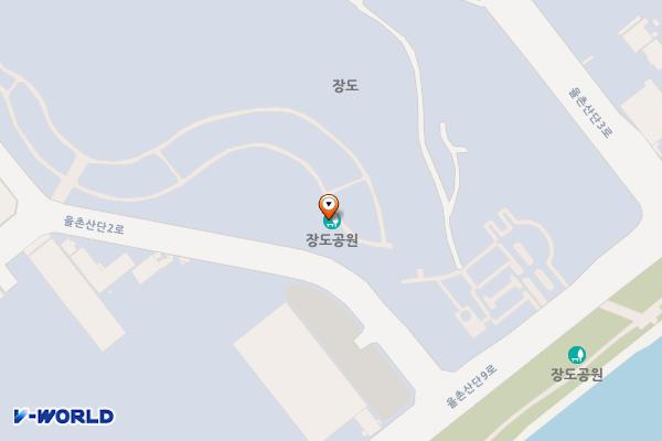 율촌장도공원(C동) 위치 지도 — 전남광주통합특별시 여수시 율촌면 율촌산단2로 241-55