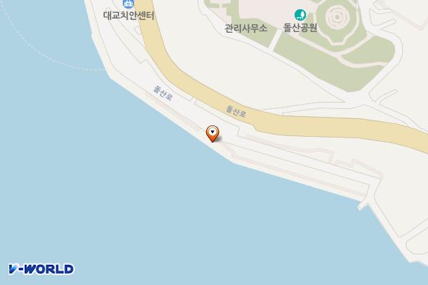 거북선 앞 위치 지도 — 전남광주통합특별시 여수시 돌산로 3617-38