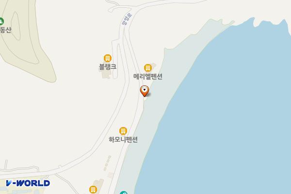 만성리해수욕장(자갈밭) 위치 지도 — 전남광주통합특별시 여수시 만성리길 58