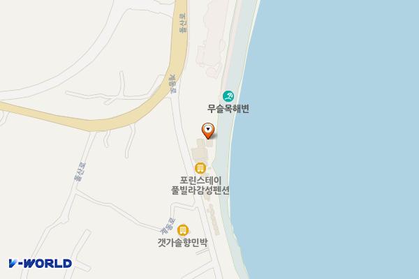 무슬목 유원지 위치 지도 — 전남광주통합특별시 여수시 돌산읍 돌산로 2876