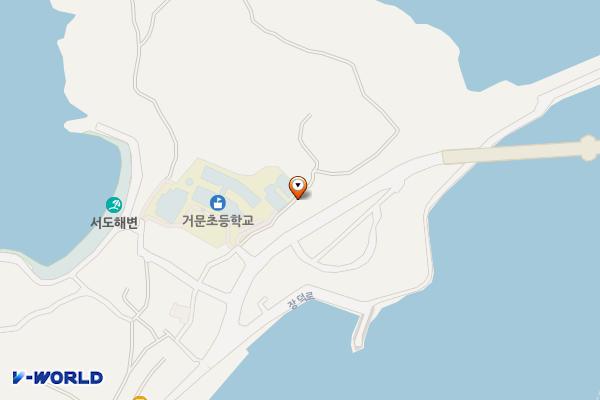 인어공원 화장실 위치 지도 — 전남광주통합특별시 여수시 삼산면 녹산등대길 8-26