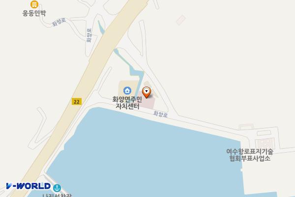 화양보건지소 위치 지도 — 전남광주통합특별시 여수시 화양면 화양로 1436-9, 화양 보건지소