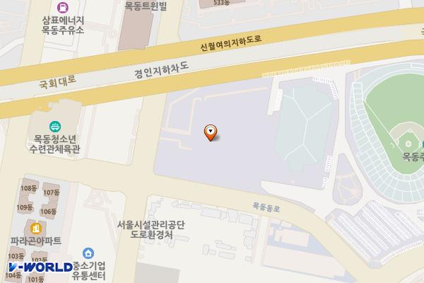 한마음 위치 지도 — 서울특별시 양천구 목동 914-5