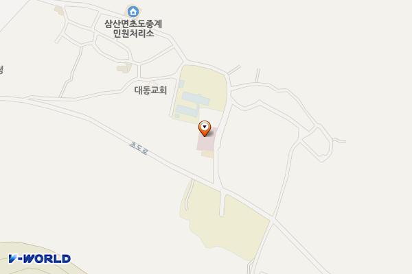 초도보건소 위치 지도 — 전남광주통합특별시 여수시 삼산면 대동길 78 (초도리, 초도보건소)