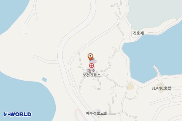 경호보건진료소 위치 지도 — 전남광주통합특별시 여수시 대경도2길 5 (경호동, 경호동보건진료소)