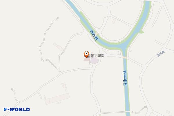 봉두보건진료소 위치 지도 — 전남광주통합특별시 여수시 소라면 당촌길 57-1 (봉두리, 봉두 보건 진료소)