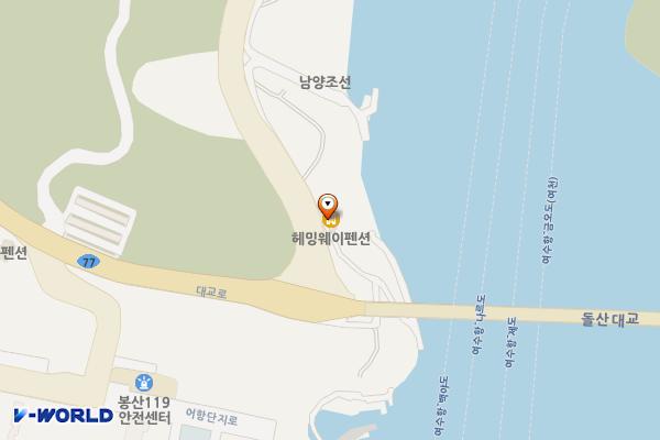 헤 밍 웨 이 위치 지도 — 전남광주통합특별시 여수시 남산로 8 (남산동)