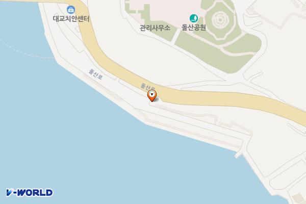 거북선 모형관 화장실 위치 지도 — 전남광주통합특별시 여수시 돌산읍 우두리 799-80