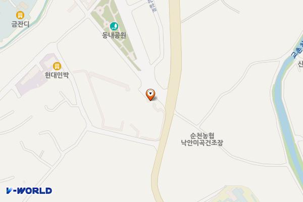 낙안읍성(주차장 2) 화장실 위치 지도 — 전남광주통합특별시 순천시 낙안면 충민길 1