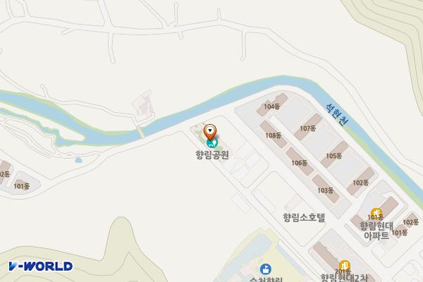 향림어린이공원 위치 지도 — 전남광주통합특별시 순천시 석현동 894-8