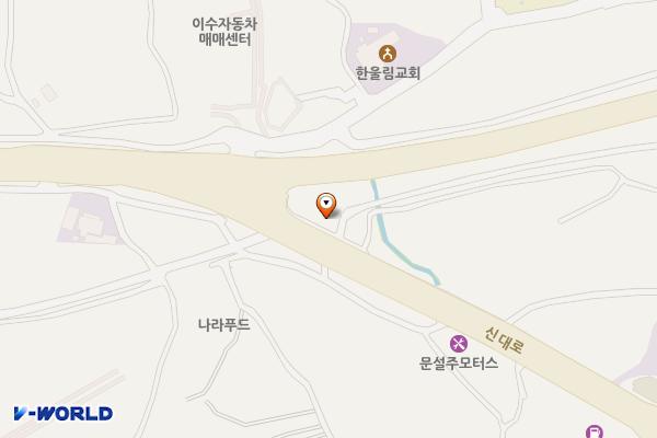 신대 웰빙로(편백숲) 위치 지도 — 전남광주통합특별시 순천시 해룡면 신대리 1261-2