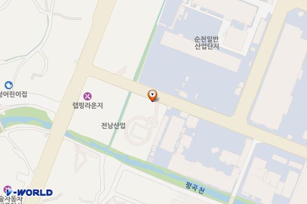서면산단 공원(소공원 44) 위치 지도 — 전남광주통합특별시 순천시 서면 산단4길 8